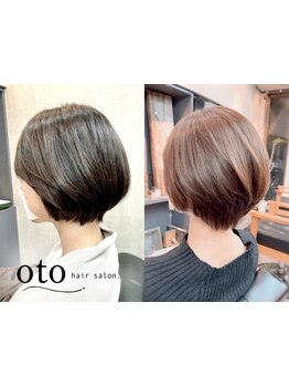 白髪染めっぽくない【oto】の"うるツヤグレイカラー"が話題!白髪染めでも明るい旬なカラーで品よくキマる☆