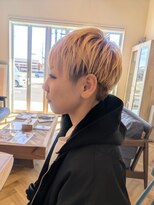 ビューティーワークスループライン(beautyworks LoopLine) かわかっこいい★ハイトーン★ショート