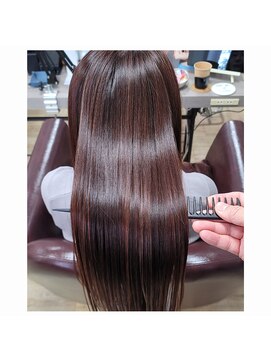 ルーミールーム(RoomieRoom) 透明感/髪質改善/ツヤ髪セミ/暗髪黒髪/艶カラー/30代40代髪型