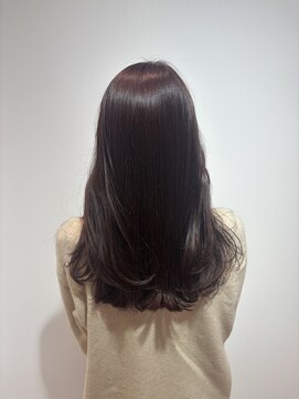 ファースト 仙台店(first) 黒髪 ボブルフ ネビージュ 小顔 ワンレン 髪質改善 前髪