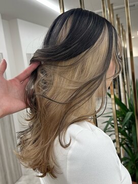 エトワール(ETOILE) 神戸三ノ宮ミルクティーベージュケアブリーチカラー