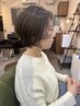【3ヵ月以内／再来】カット+オーガニックカラー（白髪染◎）