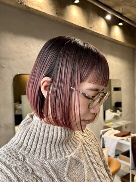 ヒュー(Hue) スッとおさまる魅力ボブ