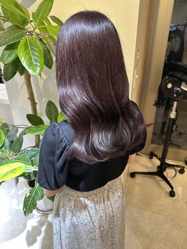 ロンドルピナス 小倉(Lond Lupinus) ブルーブラック/ワイドバング/美髪のススメ/外ハネボブ/北九州