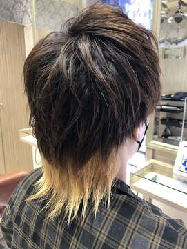 ビス リアン 川口店(Vis lien) 爽やかナチュラルパーマセンターパート清潔感デザインカラー