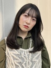 ユキ 八事(yukii) 黒髪ロング/髪質改善/姫カット/顔まわりレイヤー/天白八事昭和区