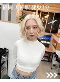ボブ/髪質改善/酸性矯正/美髪矯正/福岡/天神/今泉/福岡ボブ