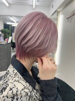 アルドーレフィエロ シンサイバシ(Ardore fiero shinsaibashi) ラベンダーピンク☆ショートスタイル☆20代30代40代