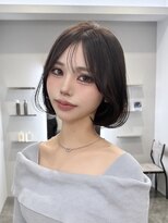 ノイズ エコル(Hair&Make NOISM ekolu )&nbsp;大人かわいいシースルーバングボブ×マロンブラウン