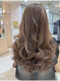 韓国風ロングレイヤー