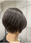 丸みショートボブ