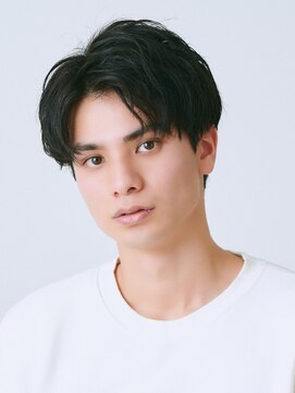 エルマーク 堺東(L-MARK) センターパート/ニュアンスパーマ/カルマパーマ/men's