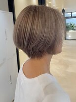 サンタフェ 名駅南店(Santa'Fe)&nbsp;Santa'Fe式脱白髪染め白髪ぼかしカラー/ショート/名古屋