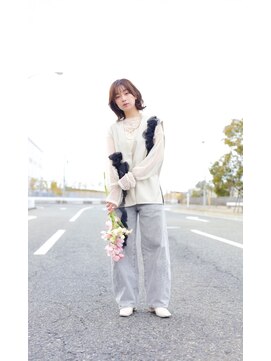 ラシェンテ みのおキューズモール(La Sente) 10代20代30代40代オススメスタイル小顔外ハネレイヤーボブ