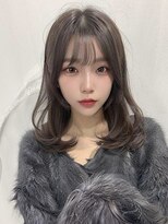 オリンテ バイ レシッド 表参道(orente by rcid)&nbsp;韓国レイヤーロング美髪グレージュアッシュインナーグレージュ