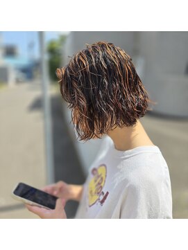 ゼットサロン(Z SALON) a0i 白髪染め/白髪染めを使わない白髪染め/ハイライト/円山/ボブ