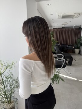 シャドールーツ/ブリーチ/ダブルカラー/バレイヤージュ/心斎橋