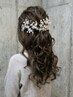 【結婚式・二次会】一日中崩れない★華やか似合わせヘアセット￥6600→