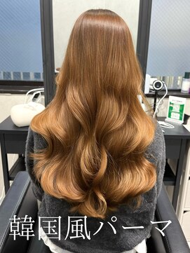 エース 梅田(ace) コテ巻き風パーマ /韓国風パーマ/デジタルパーマ/レイヤーカット