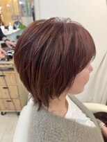 ヘアーリゾートラシックアールプラス(hair resort lachiq R+)&nbsp;白髪染を使わない白髪染　ピンク系