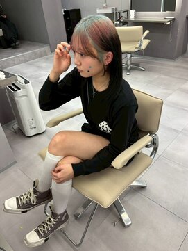 ロテサカエ(Lote.Sakae) 着物ヘア/大人ガーリー/ダークアッシュ/似合わせカット/栄