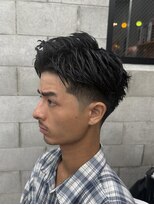 チルチェア ノースエリア 高円寺店(CHILL CHAIR north area.) ラフアップバングフェード