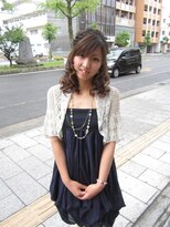 美容室イーナ(e na)&nbsp;編みこみハーフアップ♪