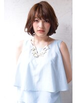 ロイジー(roijir) roijir☆難波茉帆☆ゆるりらボブ×艶カラー03-6447-2205