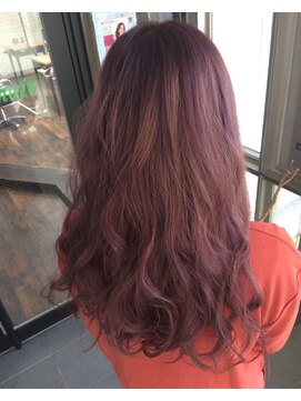 ガルボ ヘアー(garbo hair) garbo/ハイトーンバイオレットアッシュカラー