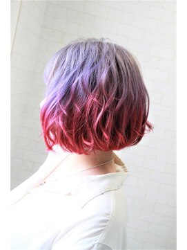 マティーナ ヘアー 池袋(Matina hair) 【インパクト系☆アイリスグラデーション】