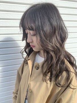 ピース(PEACE) ナチュラル グレージュ バレイヤージュ カラー