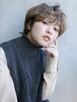 アルバム 銀座(ALBUM GINZA)&nbsp;カジュアルウェーブ_スリークボブ厚めバングローライト_87497