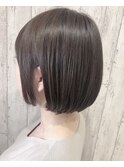 【ひとみ】透明感フォグブルージュボブ