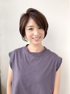 ヘアーアンドスパ フェリーチェ ミチ 野田屋町店(HAIR&SPA felice MICHI) 大人可愛い小顔ショート