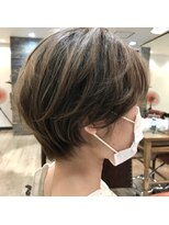 パース(PARS) 骨格補正ショートボブくびれショートスタイル【PARS内山祐志】