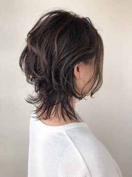 ヘアーアンドスパ フェリーチェ ミチ 野田屋町店(HAIR&SPA felice MICHI) ウルフレイヤーミディアム