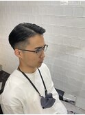 かき上げヘアショートレイアーくせ毛風パーマコンマヘア28