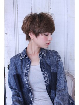 マノン バイ エイチ(MANON by H) 《MANON》マッシュショート×ラフカール