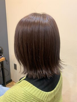 アルター(aL ter) ブラウンカラー×外ハネボブ