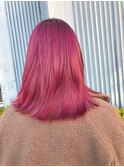 カシスピンクカラー