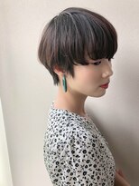 ショートボブ/大人巻き/ぷつっとボブ/ナチュラルモード/銀座駅