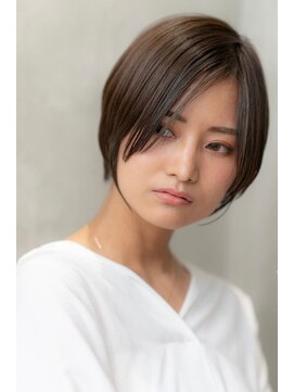 オースティン 登戸向ケ丘遊園(AUSTIN) 大人かわいい前髪セシルカットココアブラウンフリンジウェーブ