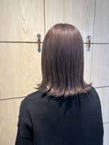 アドラーブル けやき通り店(adorable)&nbsp;20代30代大人かわいいうる艶髪グレージュミディ外ハネ