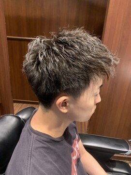 ヒロギンザ 田町店(HIRO GINZA) ランダムアップバング/床屋