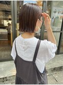 ぱつっとボブ