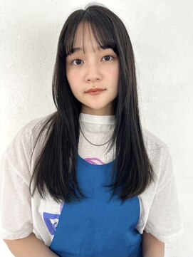 ステイシーオギクボ(stay she ogikubo) ブルーアッシュ×顔周りレイヤー