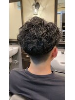 スカイマスターバーバー 渋谷(SKY MASTER BARBER) ツイストスパイラルパーマ[床屋/シェービング/渋谷]