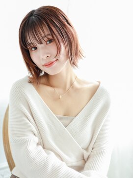 ユニカバイミリー(unica by milly) 【unica緑地公園】外ハネ切りっぱなしニュアンスアースカラー