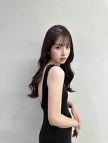 テオ(Theo)&nbsp;グレーベージュ ベビーピンクニュアンスカラー アッシュブラック