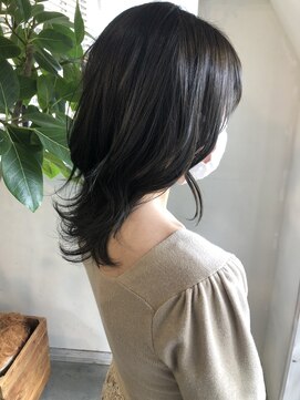 モワ 仙台(Mois) レイヤーロングフルバング髪質改善フルバングイメチェン仙台